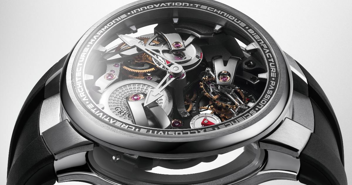 Greubel Forsey غروبل فورسي | مجموعة كونفكس | توربيون 24 سوكوند أرشيتكتور