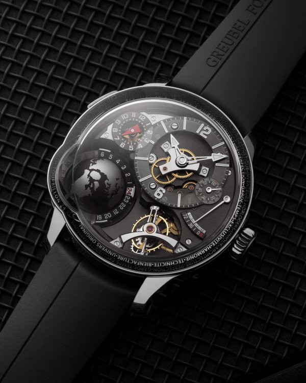 greubel forsey history 2018 gmt earth 01 - Greubel Forsey